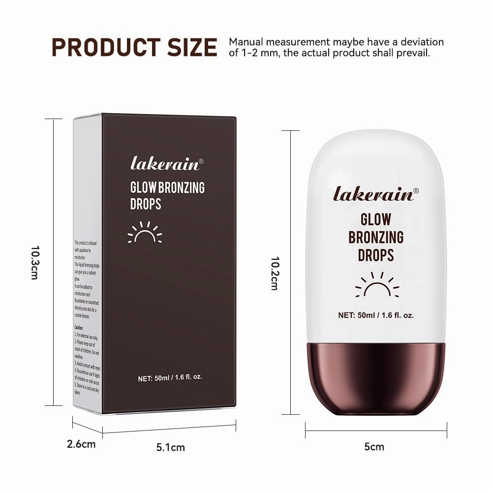 Bronze Lumière Drops - Skin-Illuminating Liquid Highlighter for Sculpted Radiance (#4)