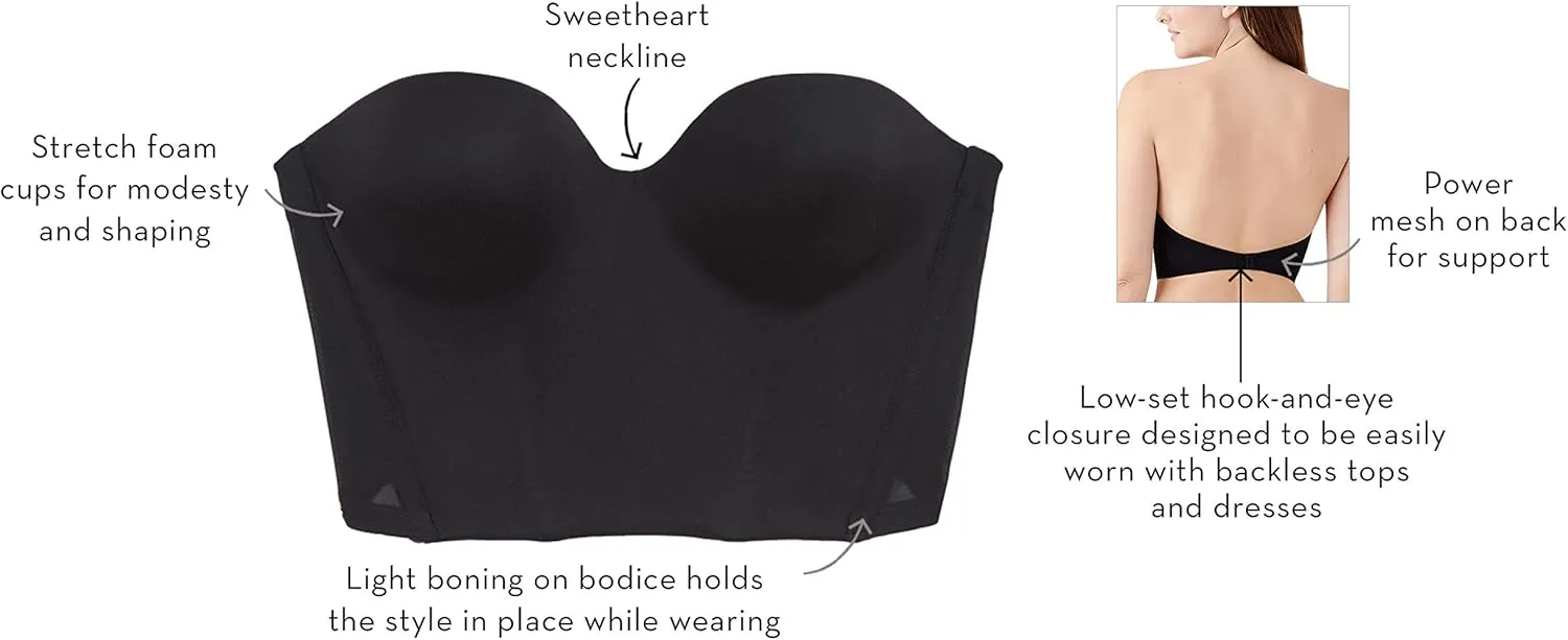 b.tempt'd Women's Future Foundation Backless Strapless Bra