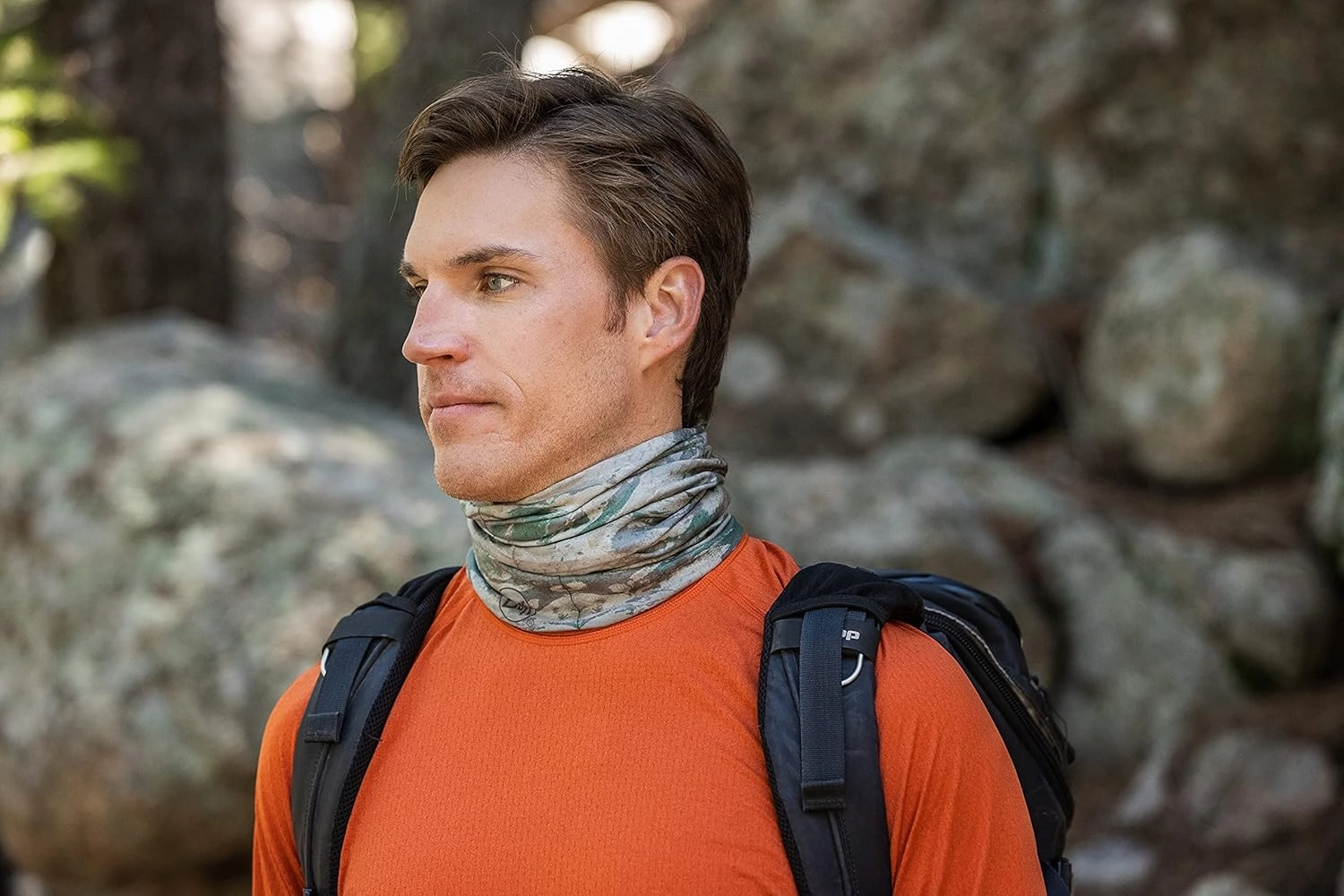 BUFF Original EcoStretch Neck Gaiter, UPF 50 Sun Protection, Breathable, Versatile, Quick Dry, Multi-Colored, Adult Size