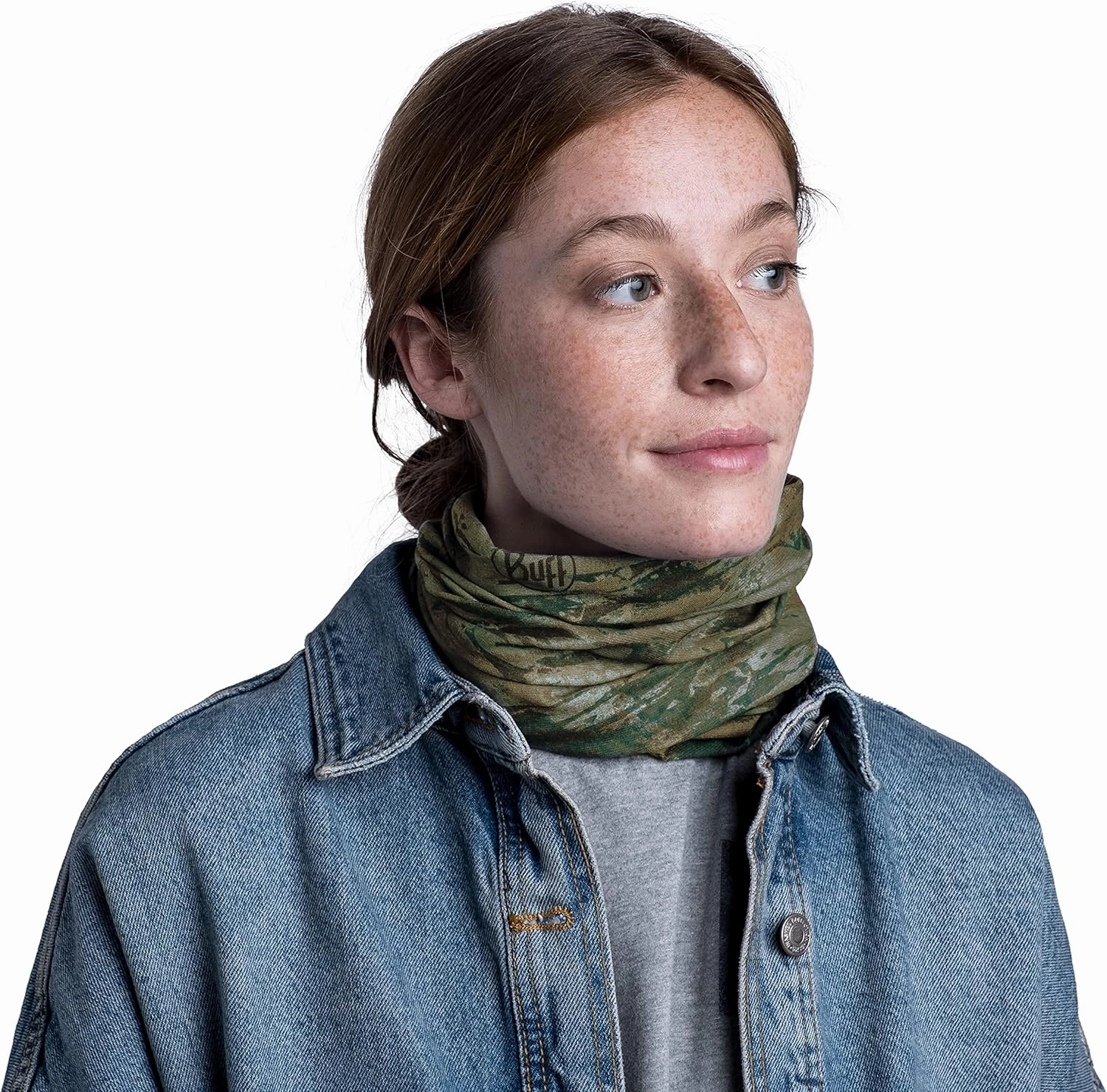 BUFF Original EcoStretch Neck Gaiter, UPF 50 Sun Protection, Breathable, Versatile, Quick Dry, Multi-Colored, Adult Size