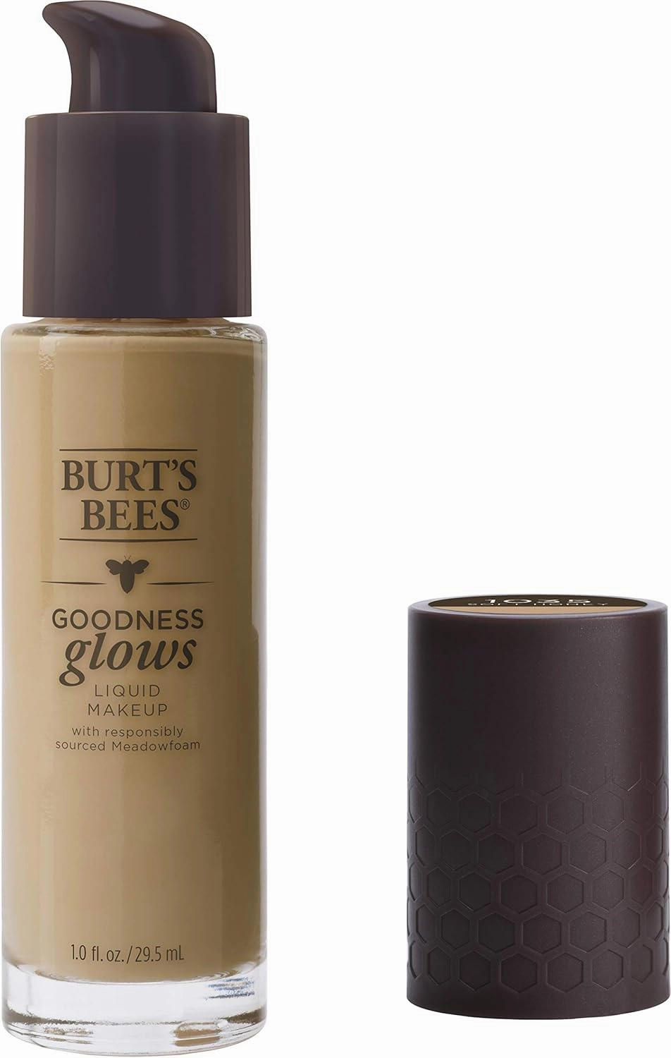 Burts Bees Goodness Glows Liquid Makeup, Soft Honey - 1.0 Ounce (Pack of 2)