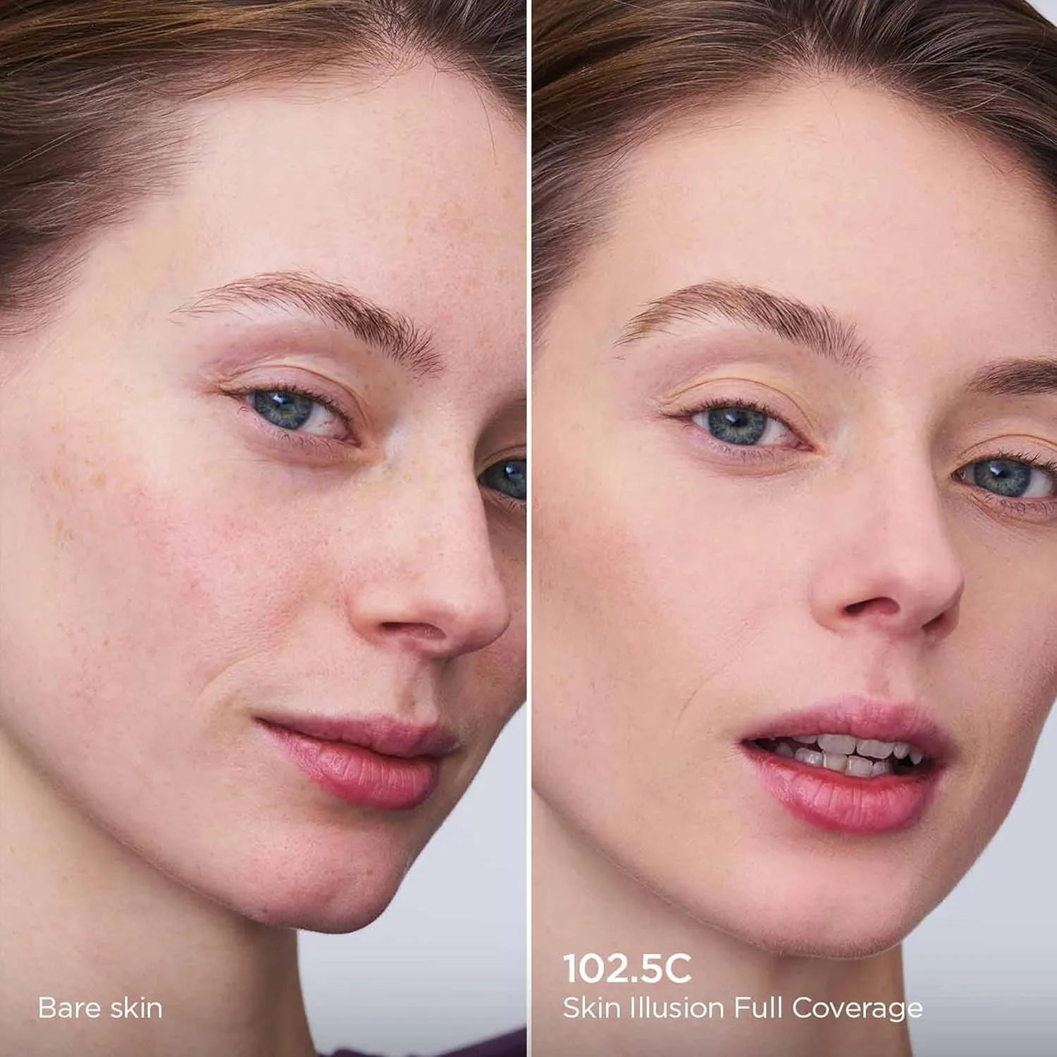 Clarins NEW Skin Illusion Longwear Full Coverage Foundation | Luminous Matte Finish | 24H* Hold and 24H** Hydration | Natural Looking Complexion | Transfer Proof, Sweat Proof and Smudge Proof