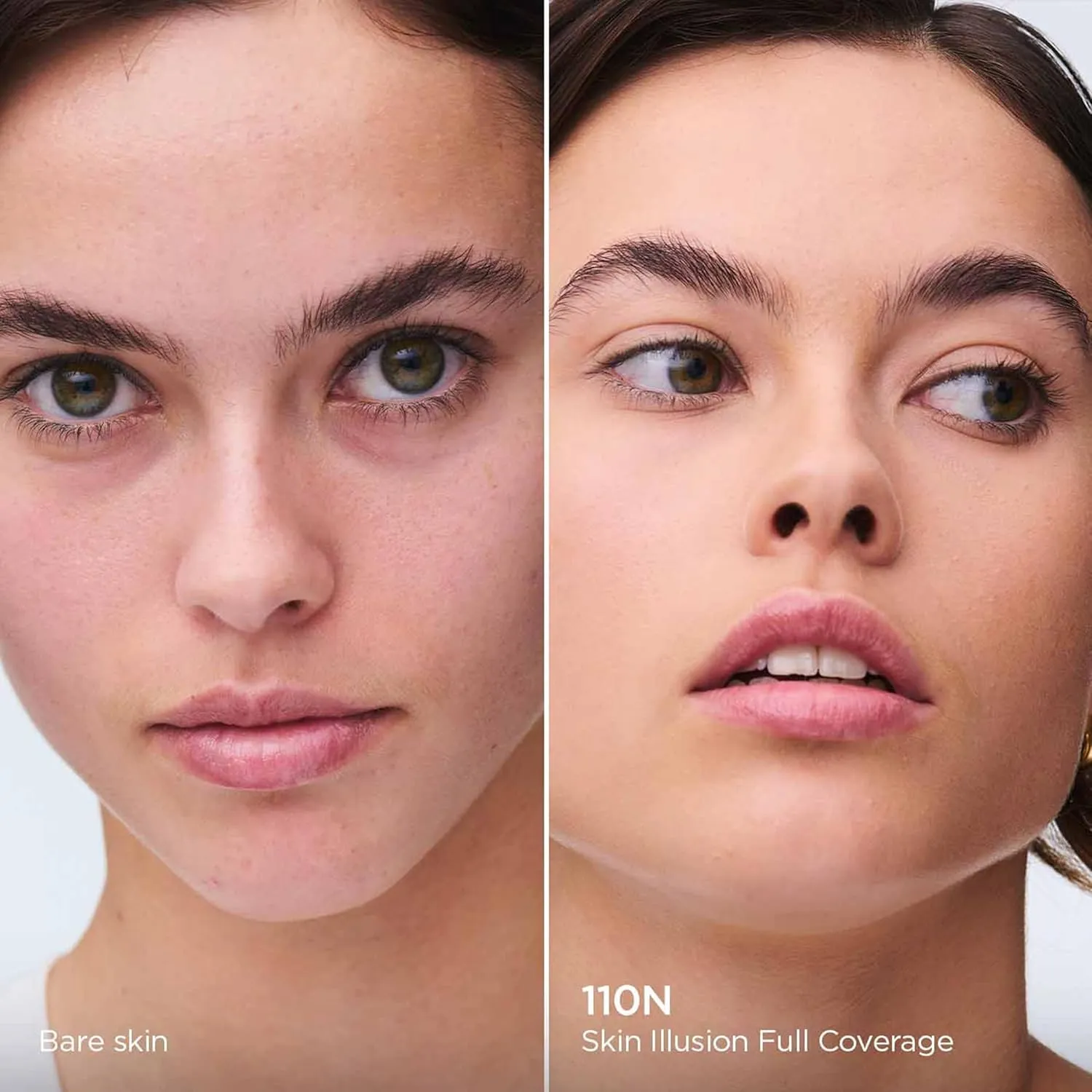 Clarins NEW Skin Illusion Longwear Full Coverage Foundation | Luminous Matte Finish | 24H* Hold and 24H** Hydration | Natural Looking Complexion | Transfer Proof, Sweat Proof and Smudge Proof