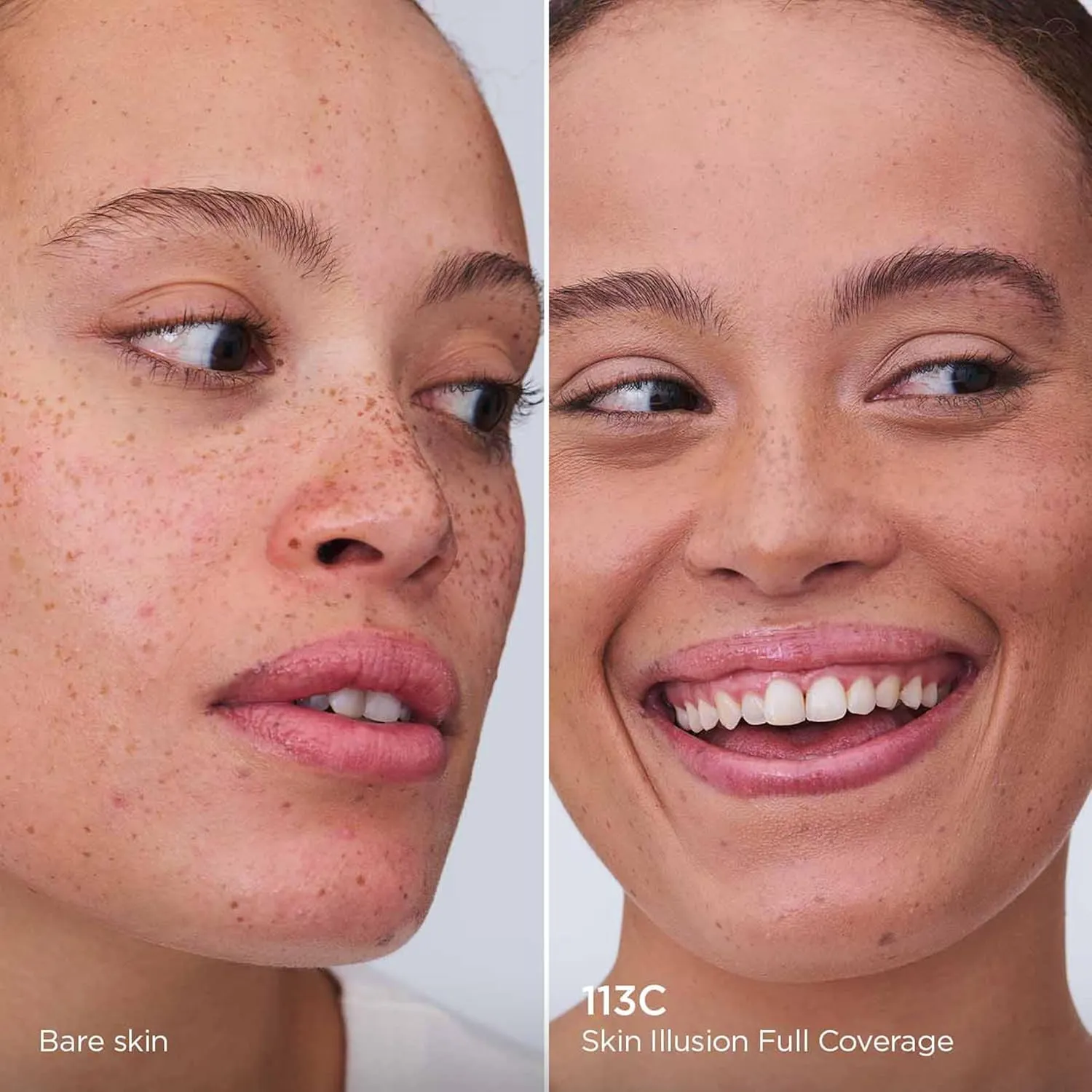 Clarins NEW Skin Illusion Longwear Full Coverage Foundation | Luminous Matte Finish | 24H* Hold and 24H** Hydration | Natural Looking Complexion | Transfer Proof, Sweat Proof and Smudge Proof
