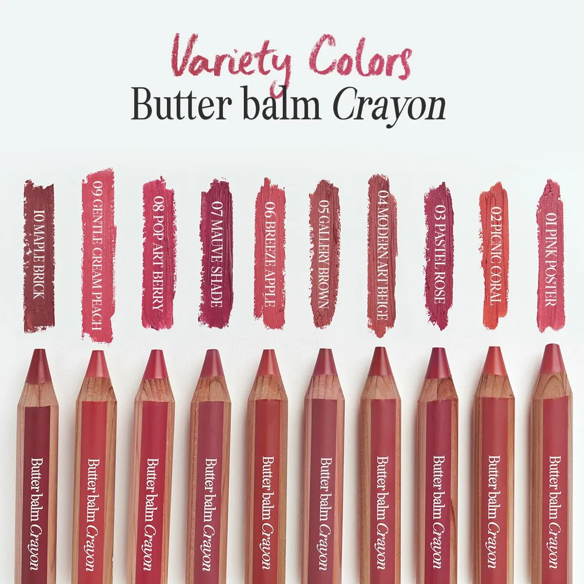 CLIO Butter Balm Crayon, 2-in-1 Lip and Cheek Tint, Buildable Lightweight Cream Blush, Crayon Lipstick Makeup (009 GENTLE CREAM PEACH, One Size)