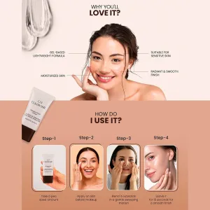 Co-lo-r-bar Cosmetics Flawless Finish Primer, Transparent, Gel Based, 30 ml