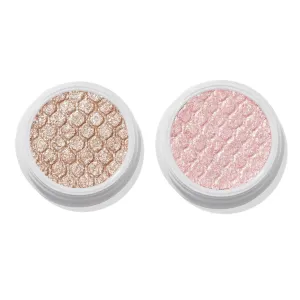 Colourpop Super Shock Shadow Bundle - High-Pigment, Crème-Powder Eye Makeup - Single Glitter Eyeshadow with Minimal Fallout and Unique Bouncy Texture - Ritz, Frog (Pack of 2, 0.07 oz each)