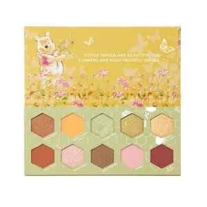 ColourPop x Winnie the Pooh Sweet As Can Bee Eyeshadow Palette - Honey Tone Eye Makeup Palette with Metallic, Matte & Matte Sparkle Finishes - High-Pigment Formula (0.4 oz)