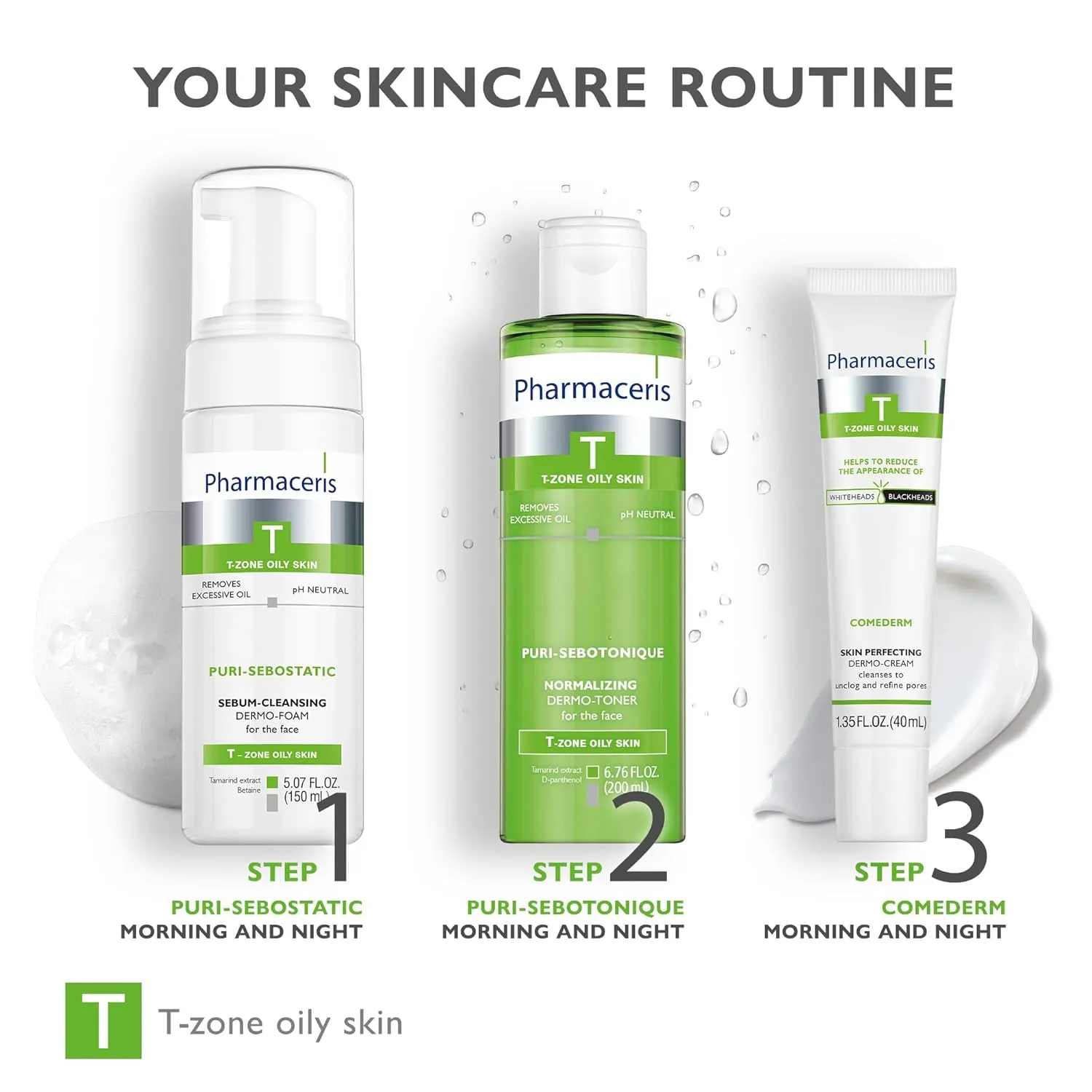 COMEDERM Skin Perfecting Dermo-Cream Cleanses to Unclog and Refine Pores, Helps to Reduce the Apperance of Blackheads & Whiteheads, For Oily & Combination Skin, 1.35 fl oz
