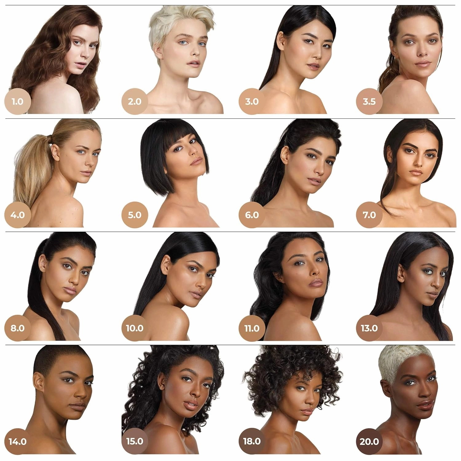 Cosmetics Invisiwear Liquid Full Coverage Foundation Makeup Shade 11.0 - Vegan, Oil and Fragrance Free, Dermatologically and Clinically Tested