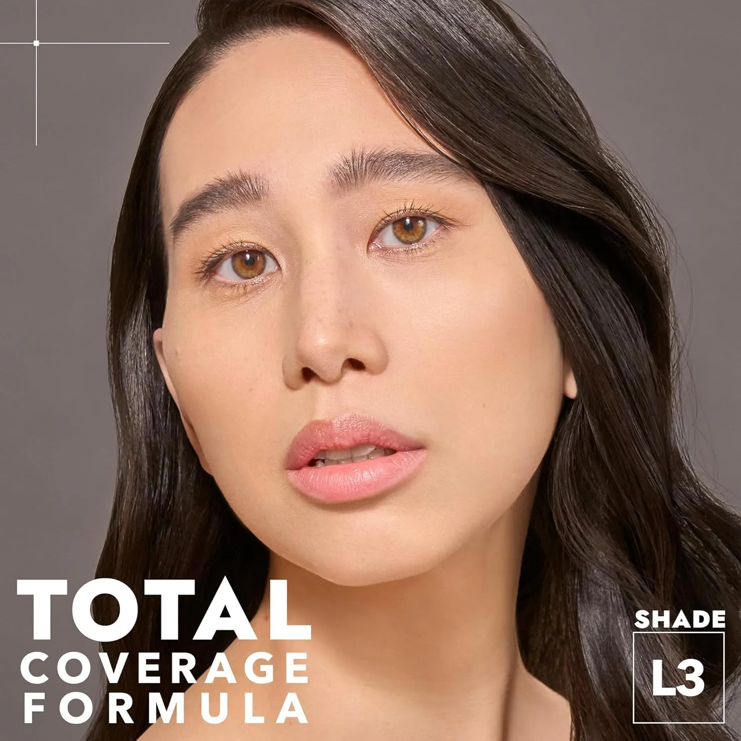 COVER FX Total Cover Cream Foundation - Shade L3 - Buildable Coverage - Natural Finish - Oil-Free - Sweat-Proof