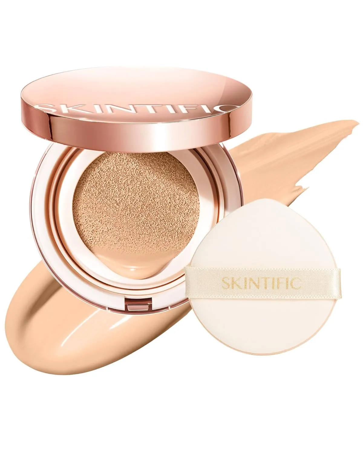 Cushion Foundation | Cover All Perfect Air Cushion | SPF 35 PA     | Oil-Control Waterproof Fondation Sweatproof Matte Finish Poreless Foundation Flawless BB Cream CC Makeup
