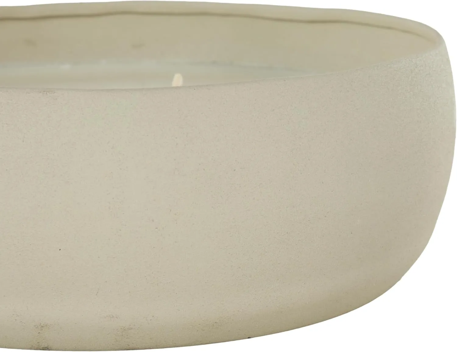 Deco 79 Metal Decorative Candle Pink Blush & Poppy Scented Textured 63oz 5 Wick Aromatherapy Candle with White Wax, Wax Aromatherapy Candle 9" x 9" x 3", Beige