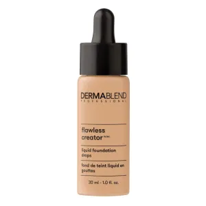 Dermablend Flawless Creator Multi-Use Liquid Foundation Makeup, Full Coverage Lightweight Buildable Foundation, Natural Finish, 1 Fl oz.