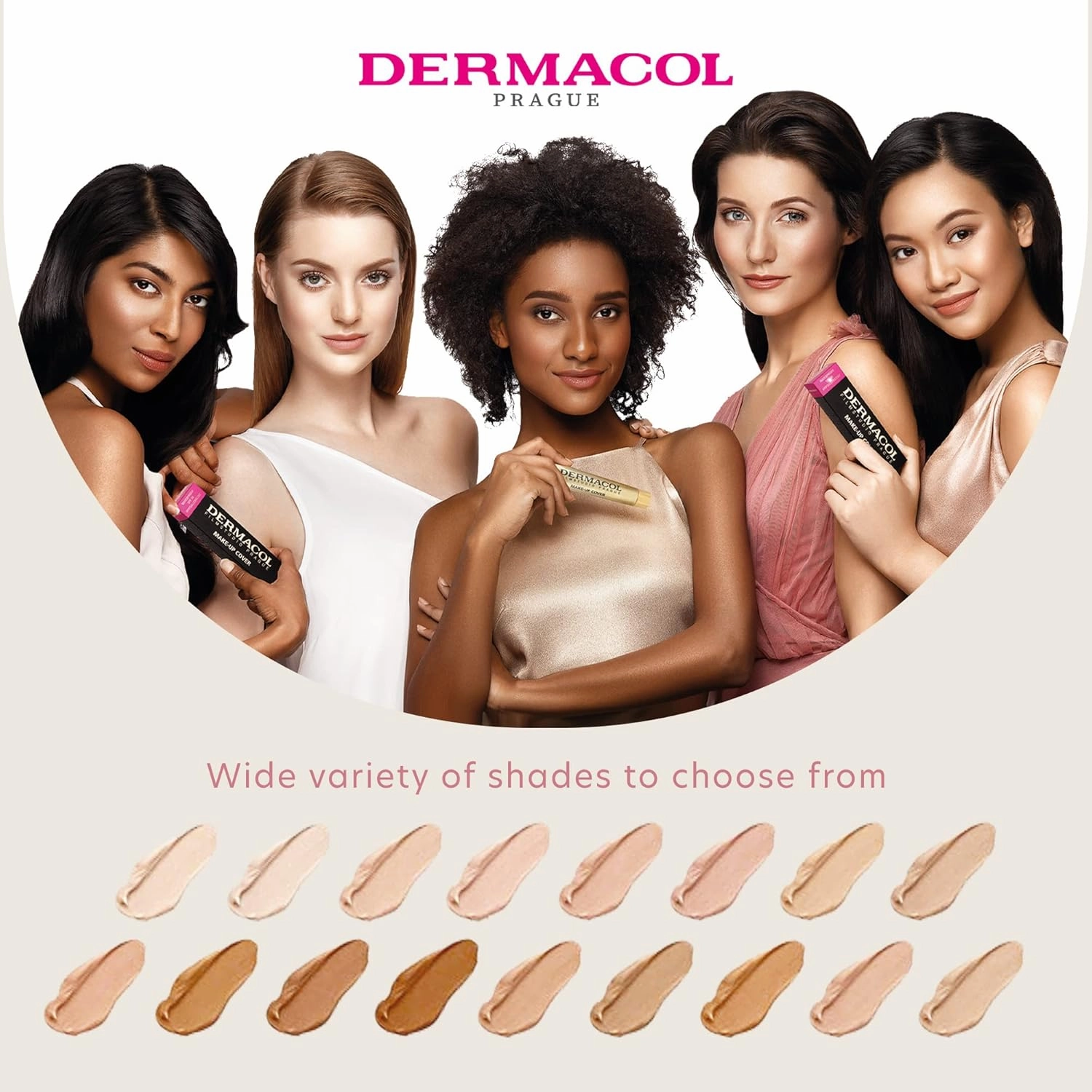 Dermacol DC Full Coverage Foundation | Long Lasting Waterproof Makeup Cover Cream SPF30 | Hypoallergenic & Light Weight Liquid | Tattoo, Acne, Spots #229