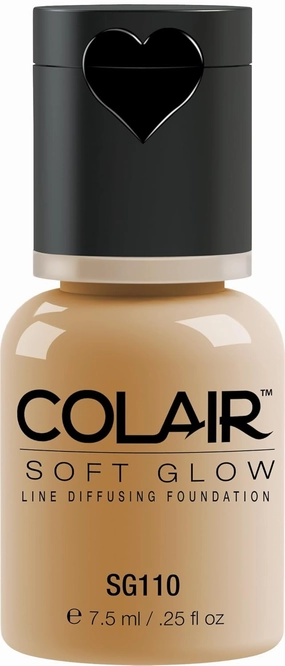 Dinair Airbrush Makeup Foundation | Olive Beige Sg110 | Soft Glow: Matte Finish | Size 1/4 oz.