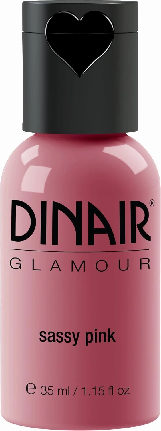 Dinair Airbrush Makeup Glamour | Sassy Pink | For Blush, Eyeshadow - 1.2 fl oz