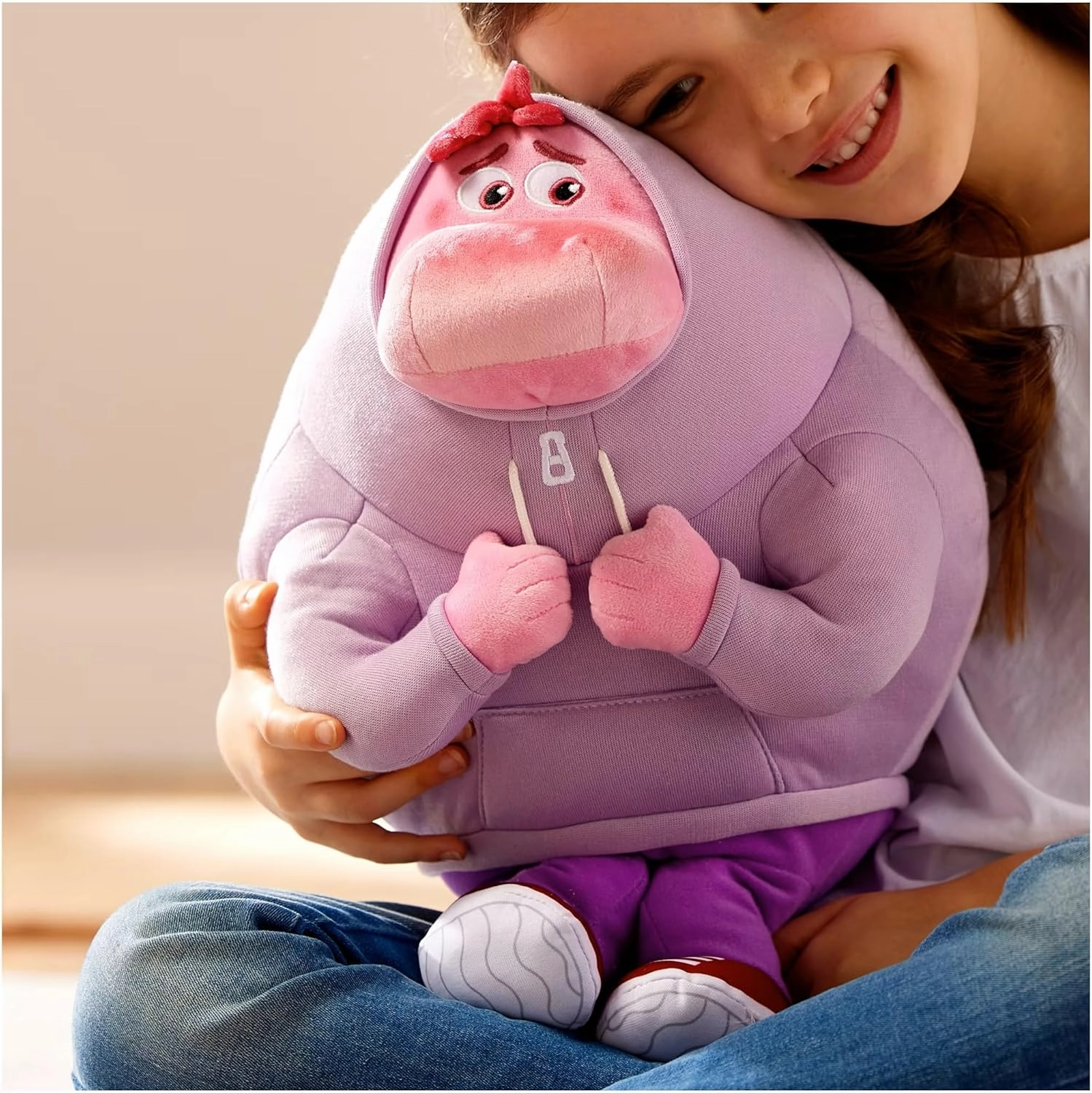 Disney Store Official Inside Out 2 Plush - Embarrassment Emotion Toy - Detailed Sculpting, Embroidered Features, Disney Plush Toys - Part of Inside Out 2 Collection