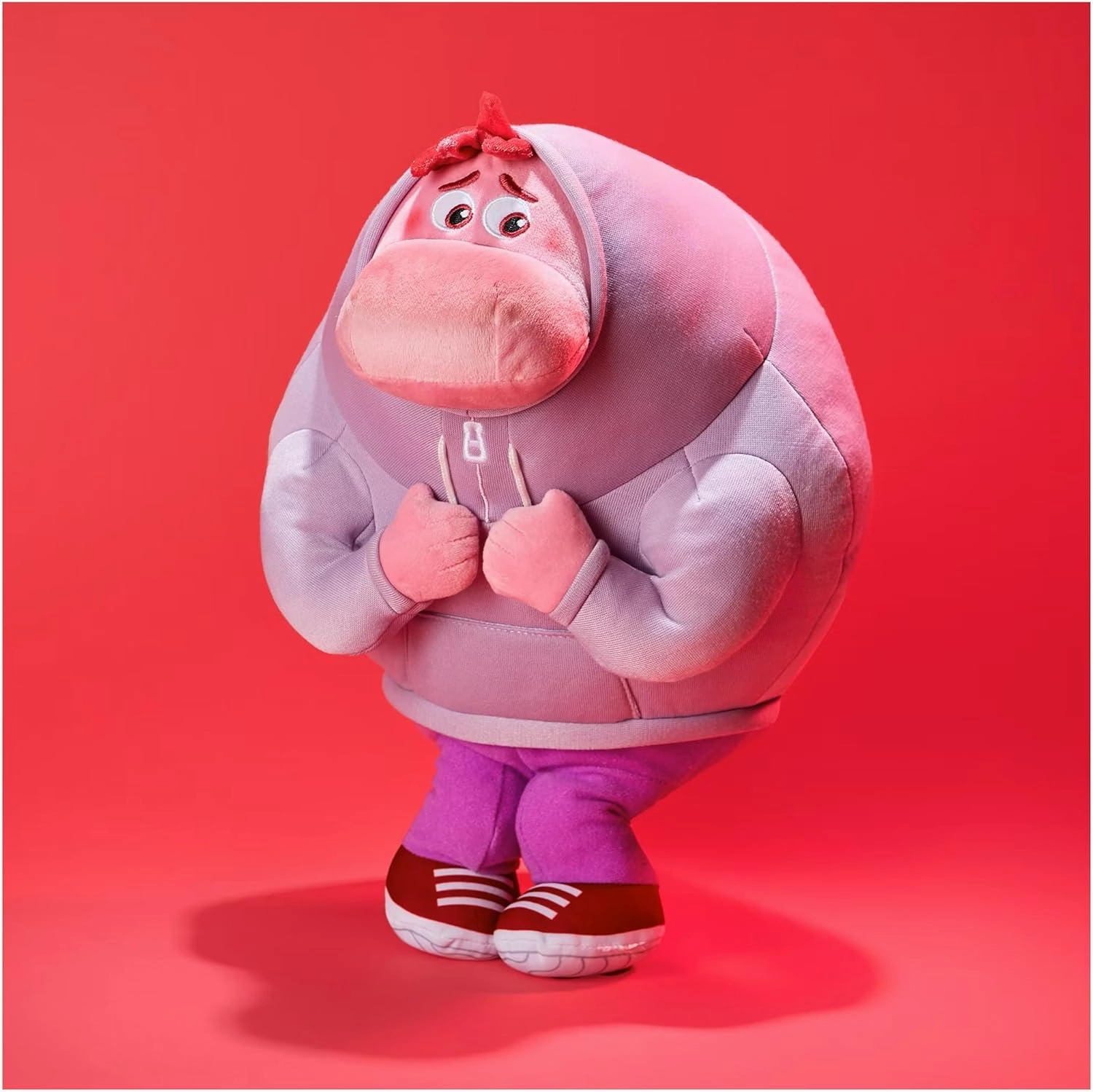 Disney Store Official Inside Out 2 Plush - Embarrassment Emotion Toy - Detailed Sculpting, Embroidered Features, Disney Plush Toys - Part of Inside Out 2 Collection