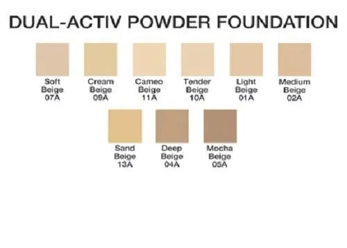 Dual Active Powder Foundation (Tender Beige)