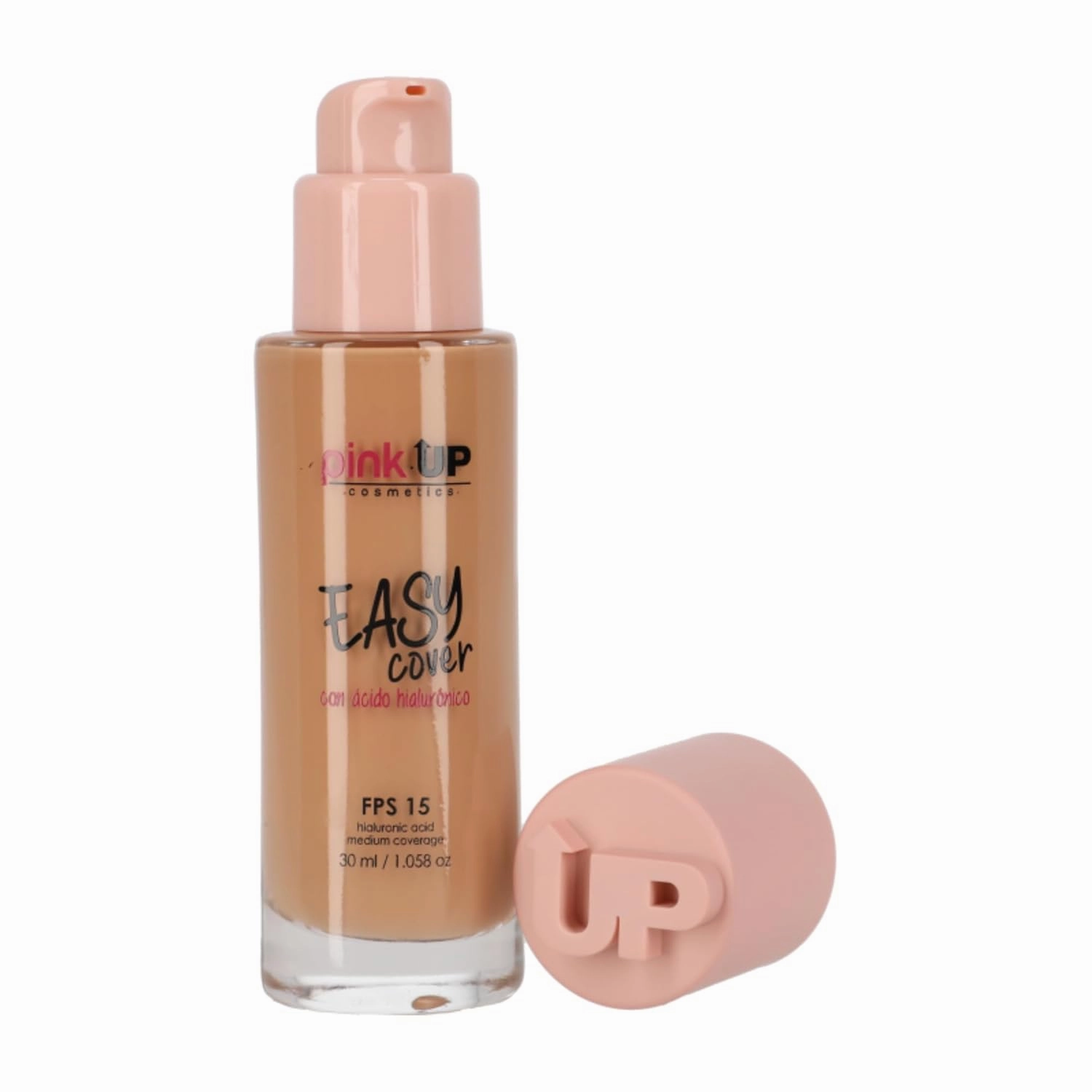 Easy Cover Liquid Makeup| Foundation Make Up| Tinted Moizturizer for face| Liquid Make Up| Medium coverage| Water base| Alcohol free| Model PKEC600