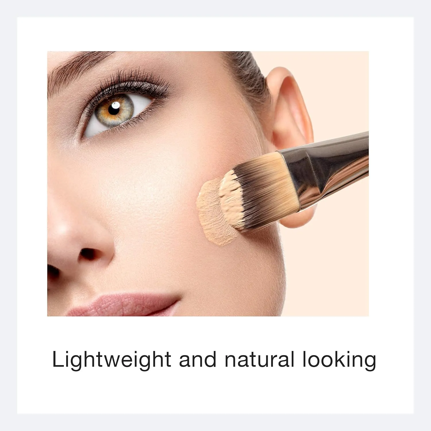 Ecco Bella Liquid Foundation Makeup - Lightweight, Buildable Coverage - Hydrating Foundation - Clean Foundation Makeup, Vegan - Protects & Hydrates Skin - Ivory Porcelain