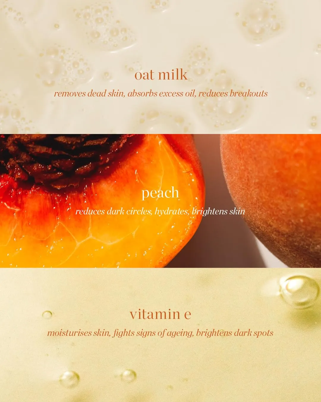 Ere Perez - Natural Oat Milk Liquid Foundation | Breathable, Buildable, Med-Full Coverage, Dewy | Peach Extract, Vitamin E | Vegan, Cruelty-Free, Clean Beauty (Dolce | dark warm, 1 fl oz | 30 ml)