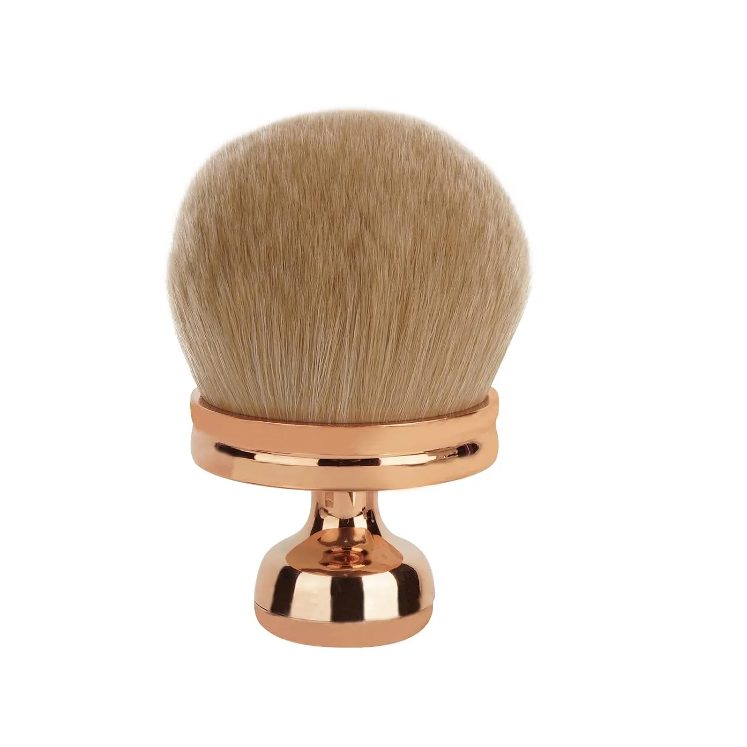 Extra Large Body Makeup Brush, Self Tanner Brush, 74mm Kabuki Brush for Body, Wide-Band Oval-Shaped Face and Leg Self-Service Sunscreen Brush for Makeup Legs Arms Face Body (Rose Gold)