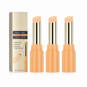 Eye Balm, 2025 Upgrade Revive and Glow Vitamin C Eye Balm, Brightening and Reducing Dark Circle, Portable Hydrating Cream, Reduces Puffiness, Eyes Care Stick for Women (3)