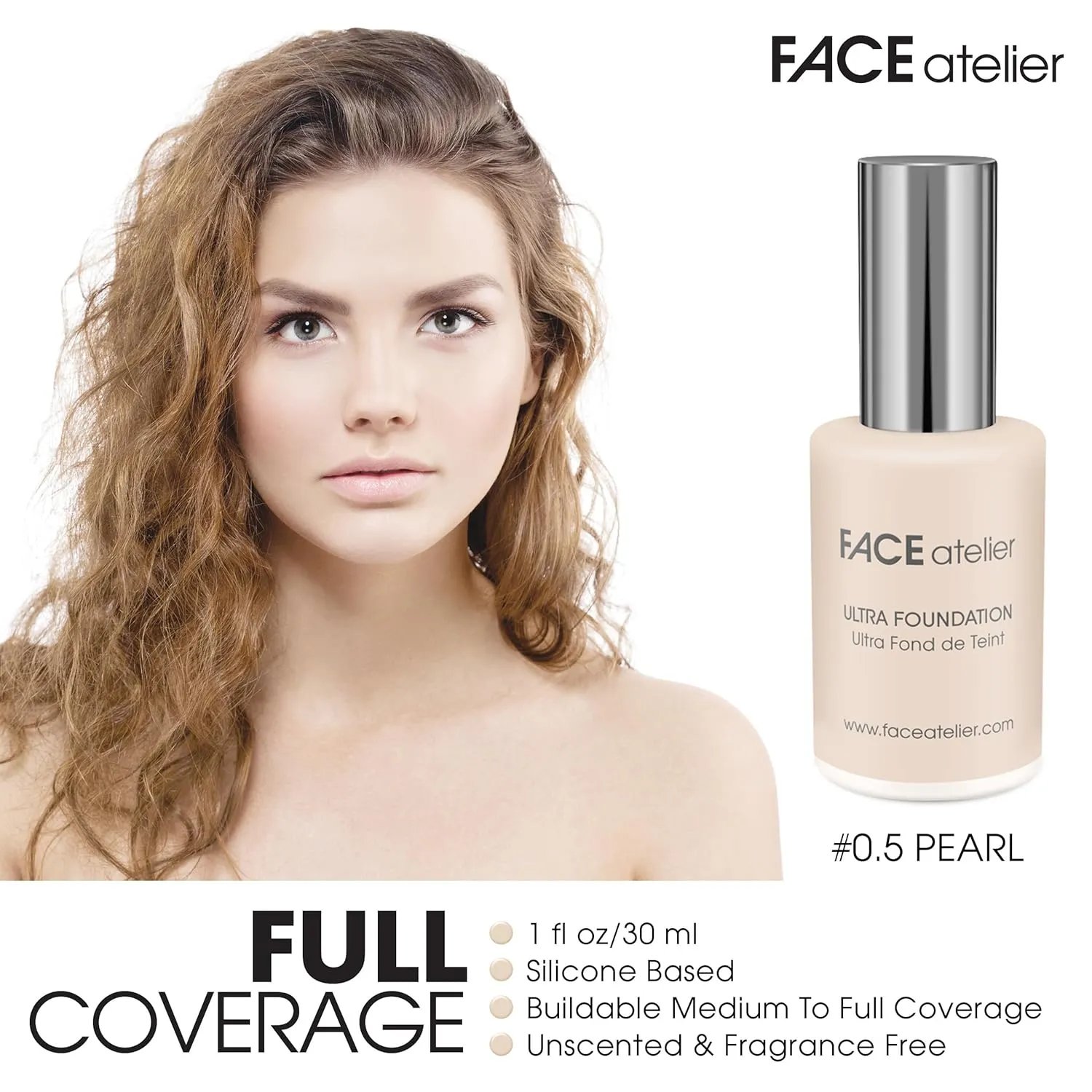 Face Atelier Ultra Foundation - 0.5 - Pearl