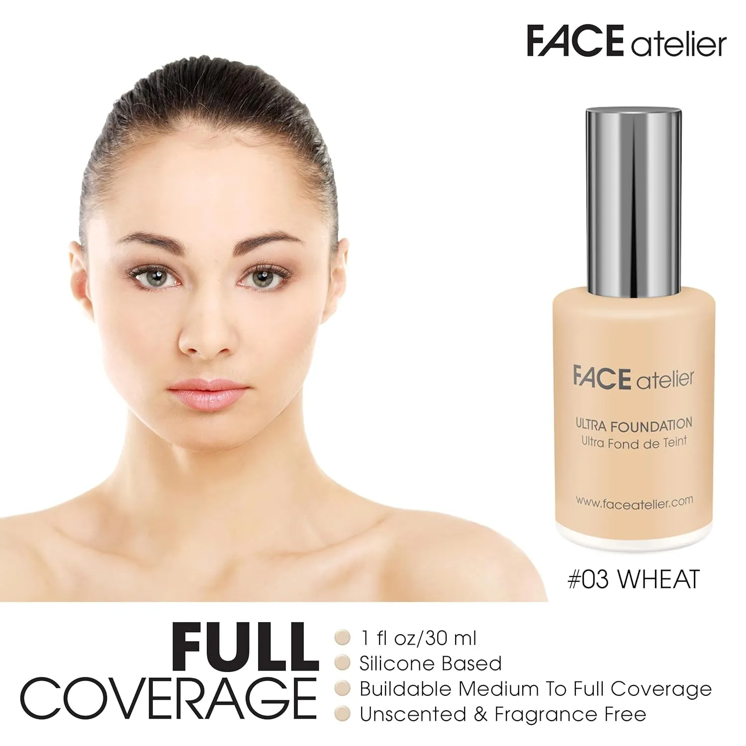 Face Atelier Ultra Foundation - 3 - Wheat
