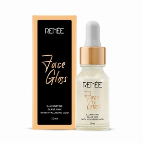 Face Primer Serum with Hyaluronic Acid Gold 10ml| Nourishes & Brightens Skin| Lightweight, Non Greasy| Soothes & Hydrates Skin