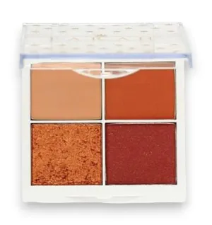 F.A.R.A.H Eyeshadow Quad - Sunkissed Bronze - Travel-Sized Eyeshadow Palette with 4 Colors