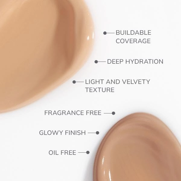 Farmasi Air Glow Foundation (C05) - Lightweight Luminous Coverage Buildable Easy To Blend All Skin Types Radiant complexion Makeup Essential Flawless Skin