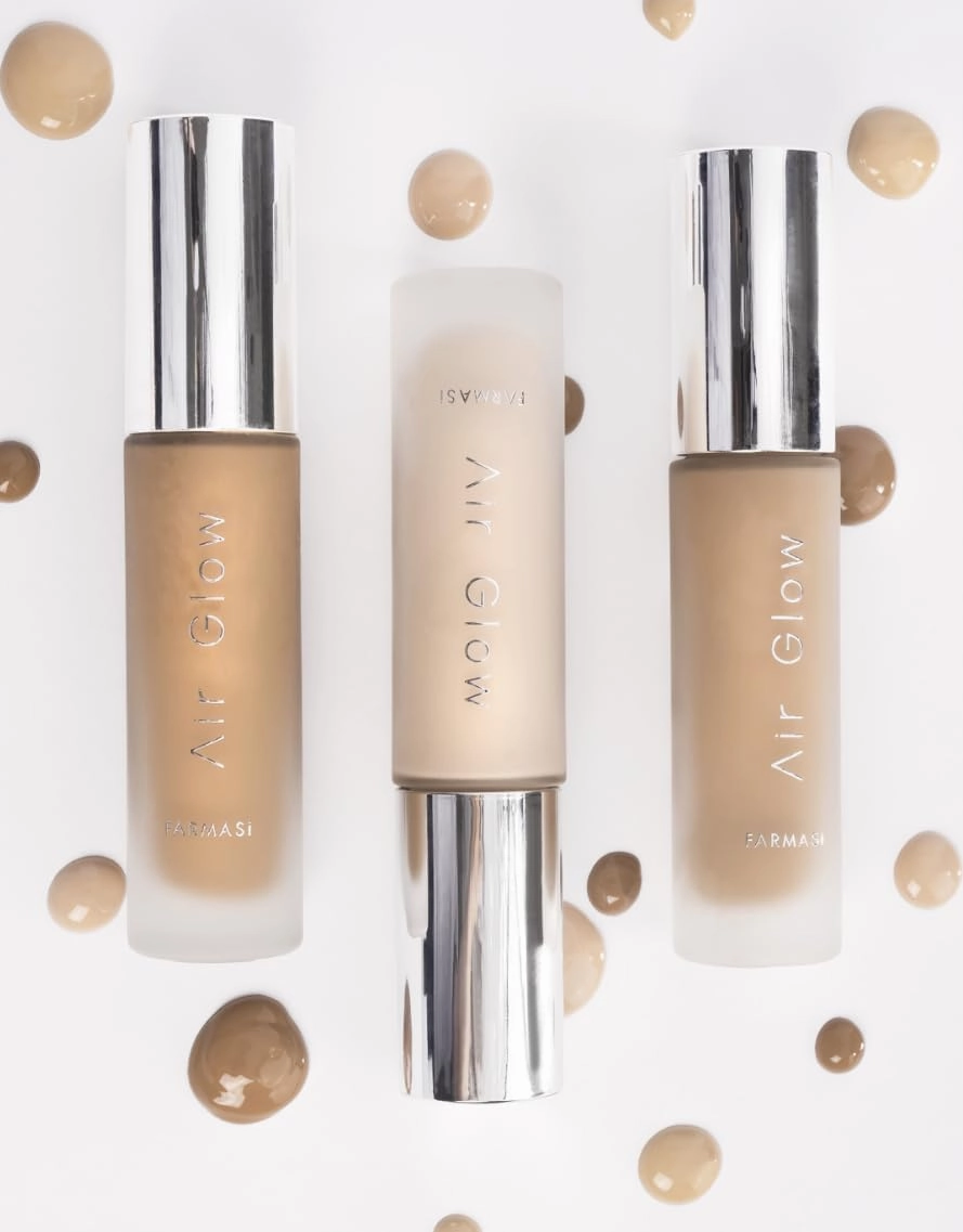 FARMASi Air Glow Foundation (N03) - Lightweight Luminous Coverage Buildable Easy To Blend All Skin Types Radiant complexion Makeup Essential Flawless Skin