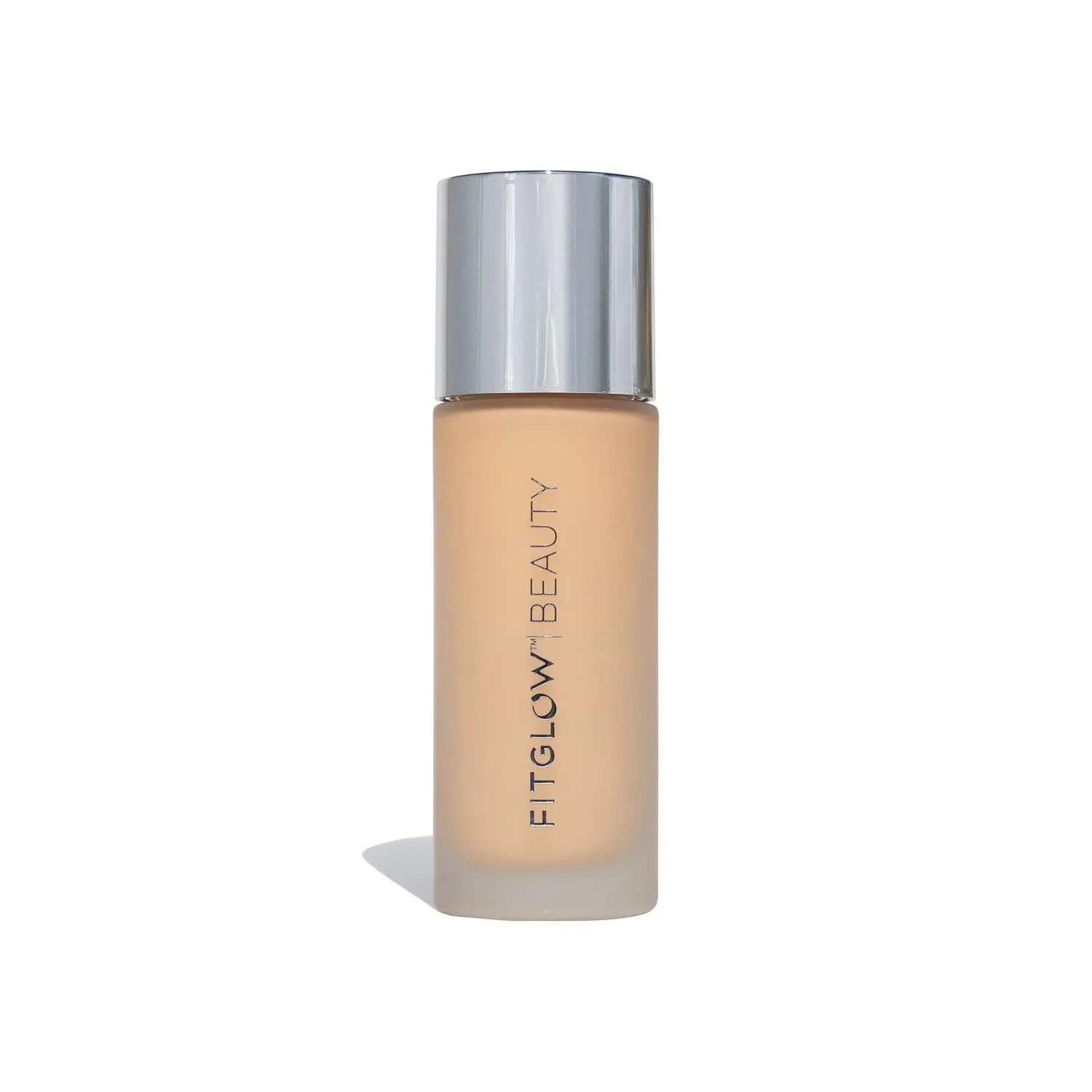 Fitglow Beauty - Natural Foundation  Photo-Filtering Foundation | Vegan, Woman-Owned Clean Beauty (F2.7 - Golden Light Medium)