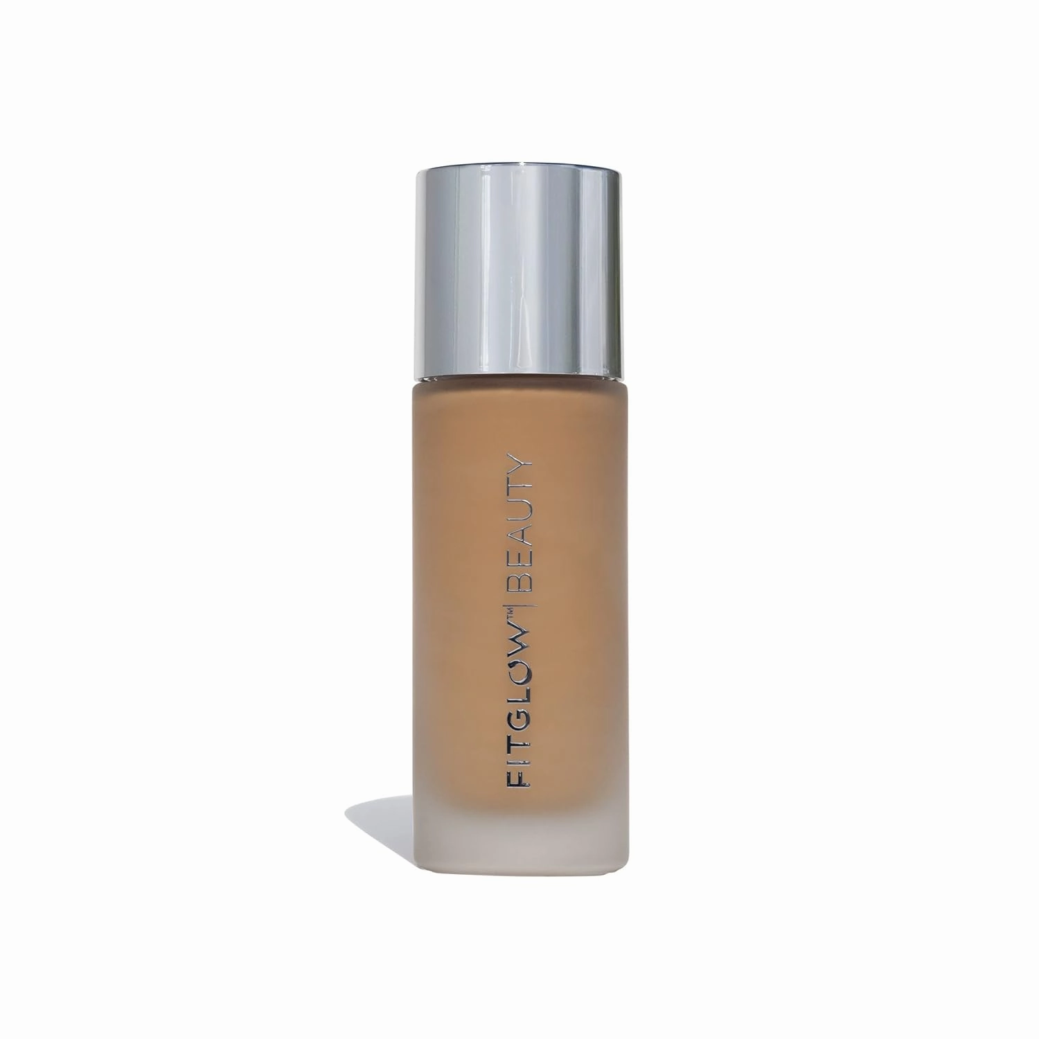 Fitglow Beauty - Natural Foundation  Photo-Filtering Foundation | Vegan, Woman-Owned Clean Beauty (F4.7 - Tan Warm, Golden Undertones)