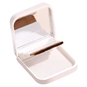 Flat Foundation Brush - Ergonomic Makeup Tool | Square Head Makeup Tool For Cream Blending | Ergonomic Design For Seamless Contouring, Highlighting, And Face Coverage, Ideal For Daily Use