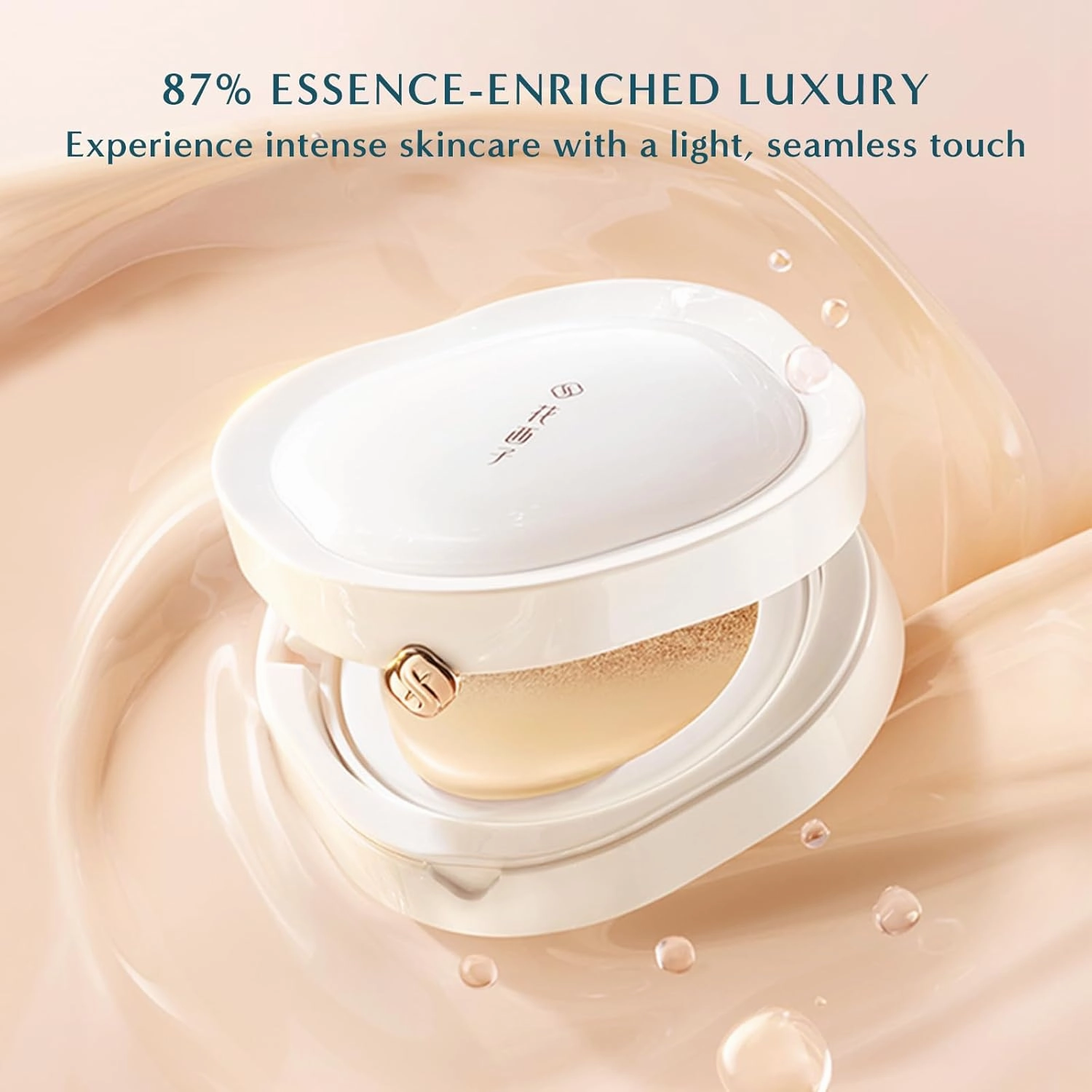 Florasis Flawless Jade Breathable Weightless Matte Cushion Foundation (N20 Shimmering Lotus, 1 Count)