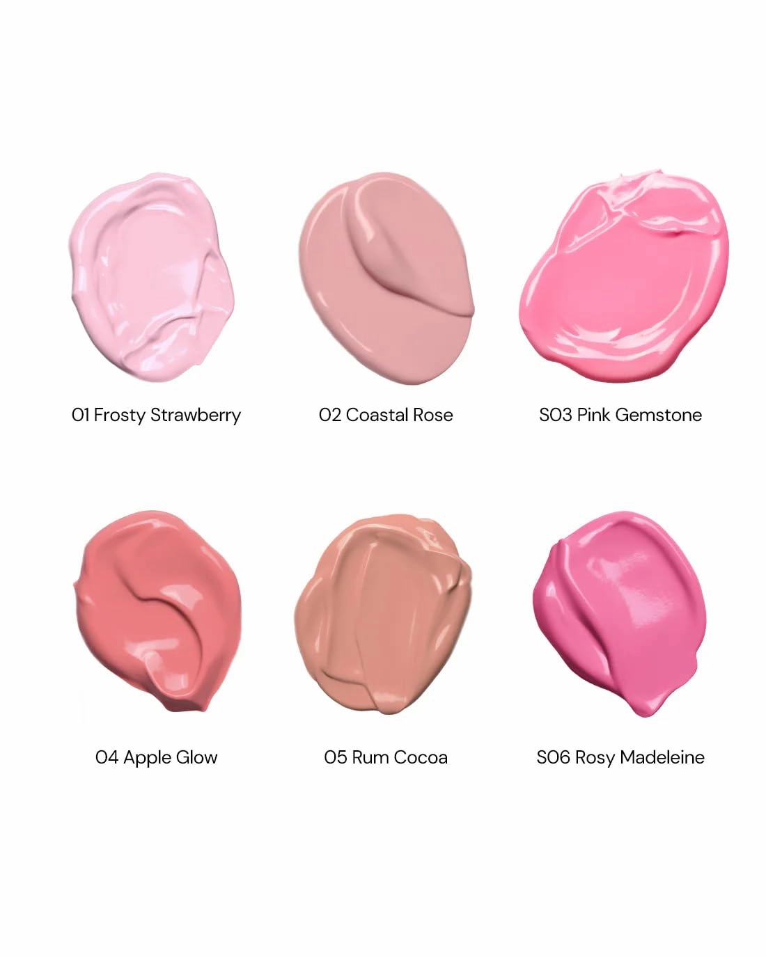 Flower Knows Strawberry Cupid All Day Glow Liquid Blush,Water- & Sweat-Resistant Blush for Cheeks,Blendable Dewy Finish with Hydrating Formula(Region-S03 Pink Gemstone,0.25 Fl Oz)