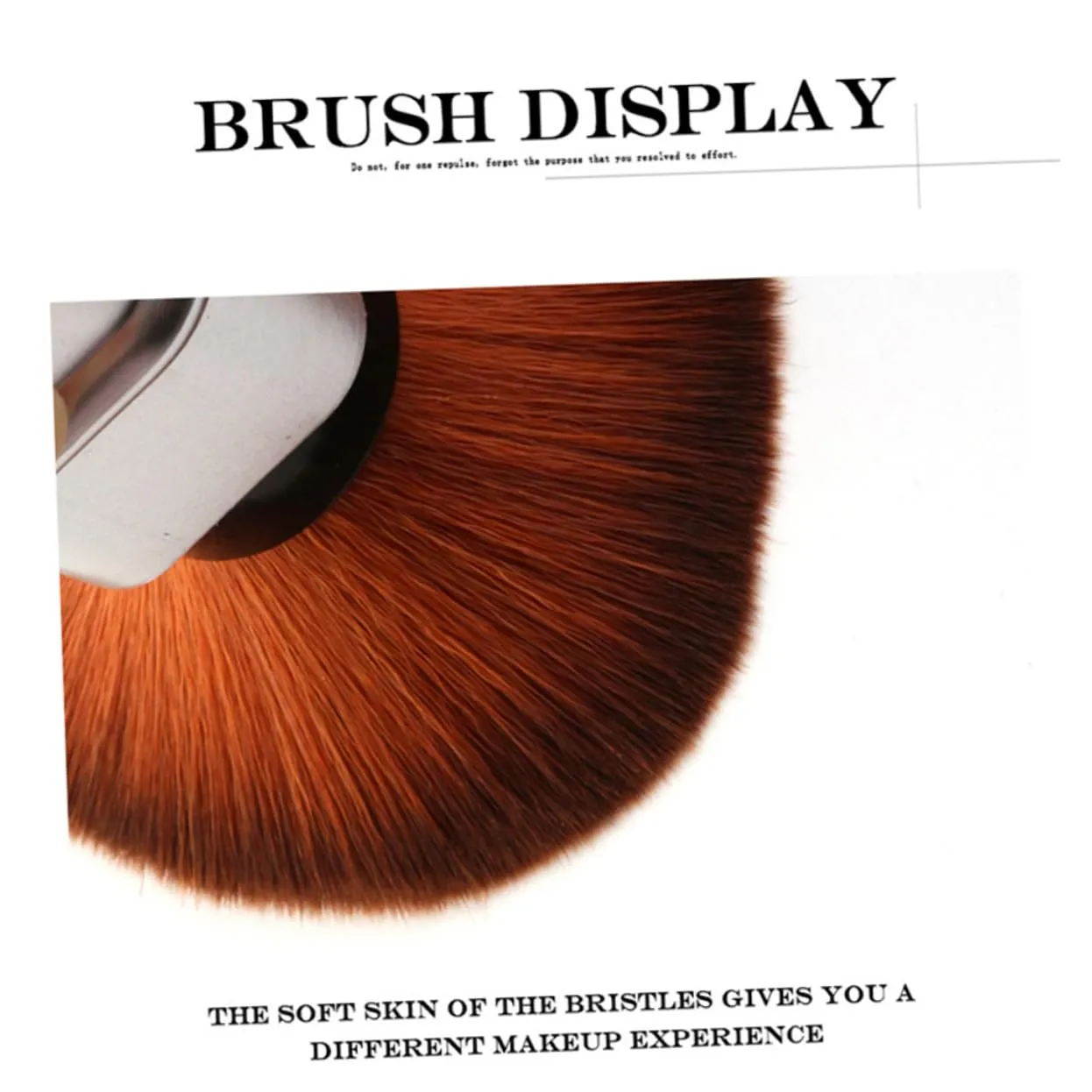 FRCOLOR 3pcs Fashion Makeup Brush Set Includes Blush Brush Eyeshadow Foundation