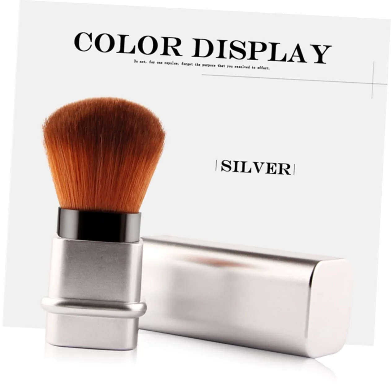 FRCOLOR 3pcs Fashion Makeup Brush Set Includes Blush Brush Eyeshadow Foundation