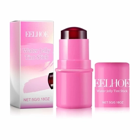 Fruit jelly blush lip gloss stick (Rose pink)