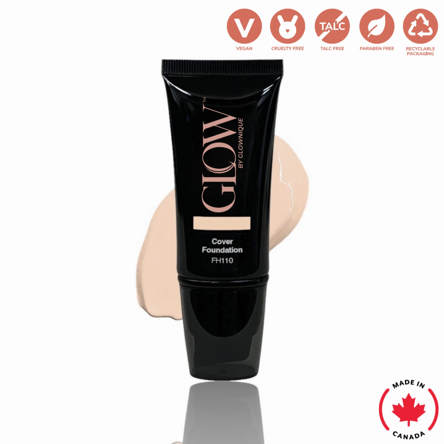 Full Cover Foundation - Layer (30ml) | GLOWNIQUE
