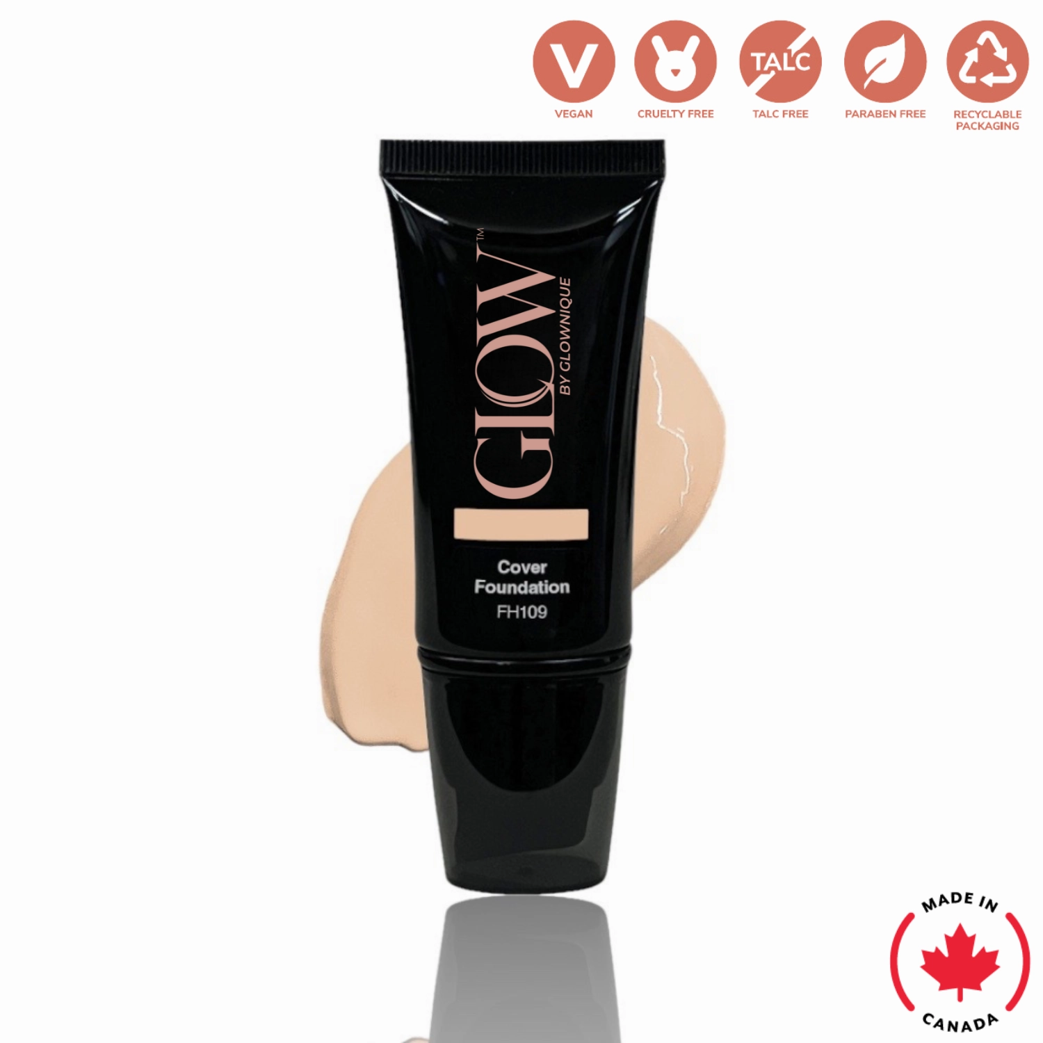 Full Cover Foundation - Tones (30ml) | GLOWNIQUE