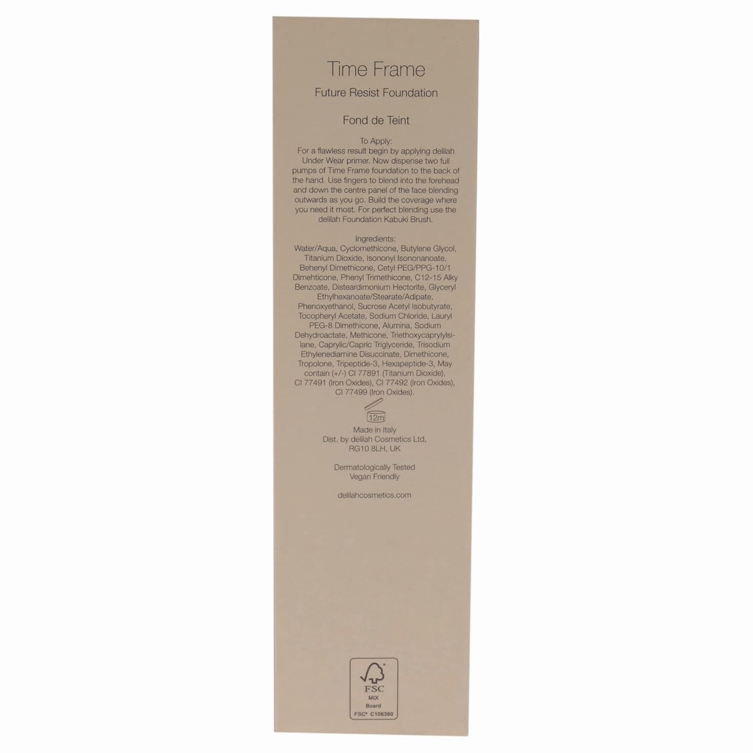 Future Resist Foundation Shade Lace, 1.28 oz