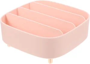 Gatuida Box Eye Shadow Storage Box Makeup Storage Holder Desktop Makeup Organizer Functional Eyeshadow Palette Cosmetics Storage Organizer Makeup Vanity Makeup Case Large Pink