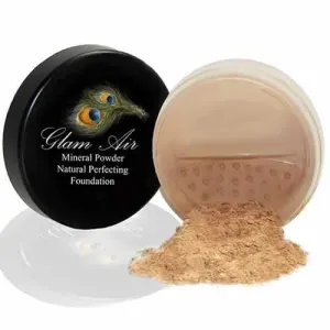 Glam Air Airbrush Makeup Matte Foundation Water-based Makeup (0.25 Oz.) - Ideal for Normal to Oily Skin - Mineral Powder-Light