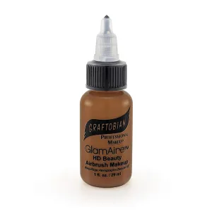 GlamAire Airbrush Makeup by Graftobian - High Definition Airbrush Foundation, Professional Formula for Long-Lasting Wear, For Makeup Artists and Beauty Aficionados, Made in USA, Sienna