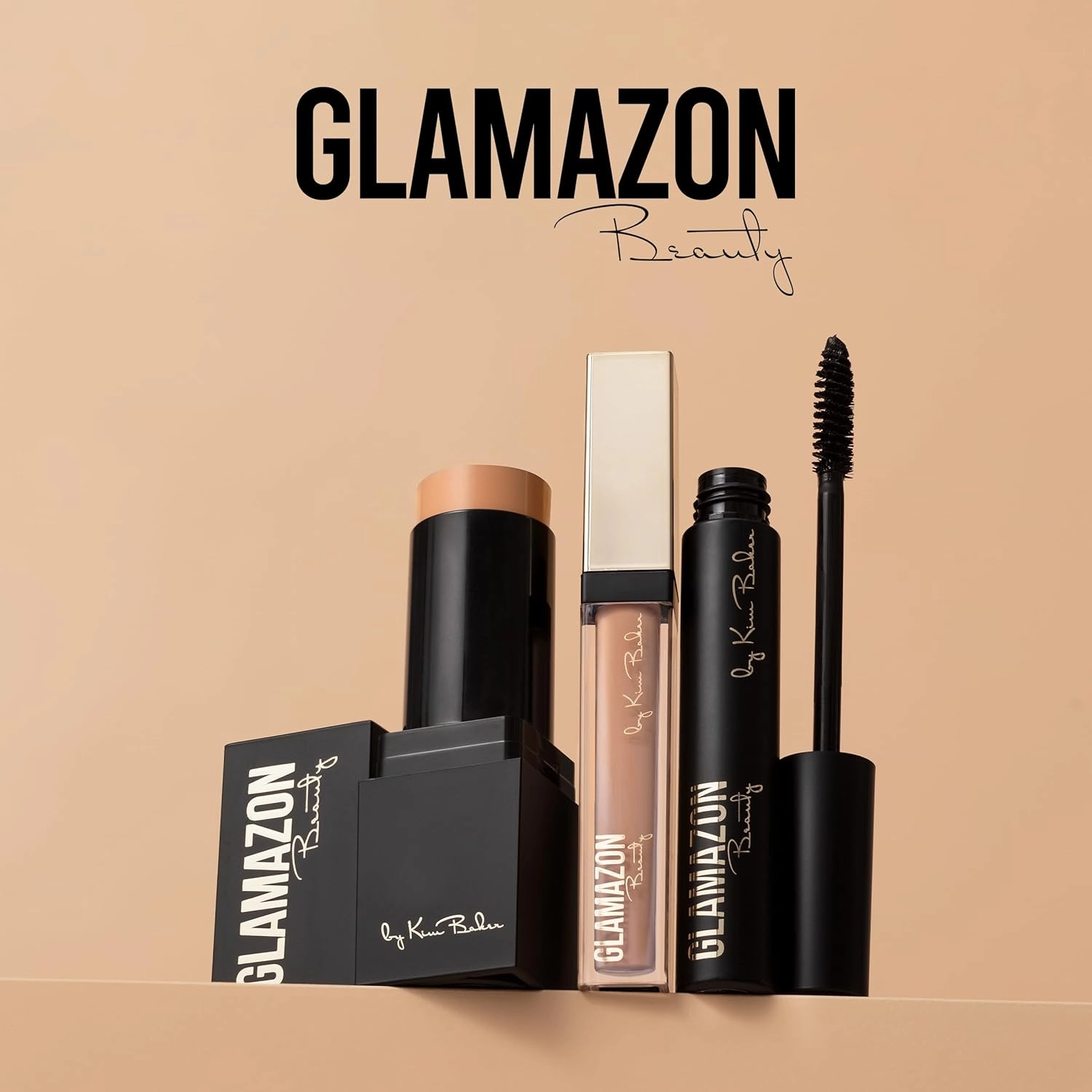 Glamazon Second to None Foundation Stick, Golden Chestnut, Light-to-Full Coverage, Weightless Makeup With a Glowy Natural Finish